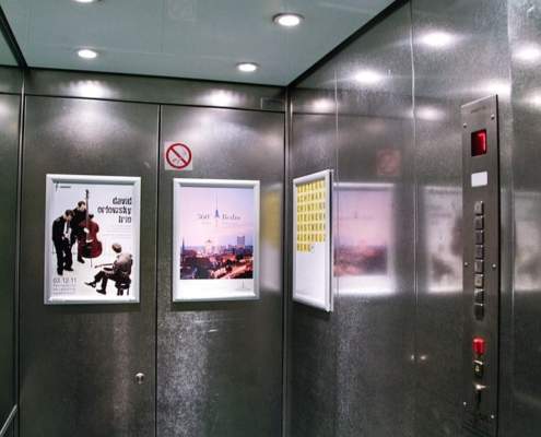 Plakatierung Indoor A1, A3, A5 in Hotels, Kinos, Gastronomie, Kultur und Freiteit